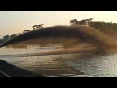 YSCSD350 vaste capaciteit 360 cbm/h hydraulische snijmachine zuigbagger in bedrijf--Yongsheng Dredger