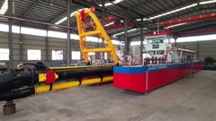 YSCSD450 - Onderzoek van de snij-zuigbagger in de werkplaats vóór verzending